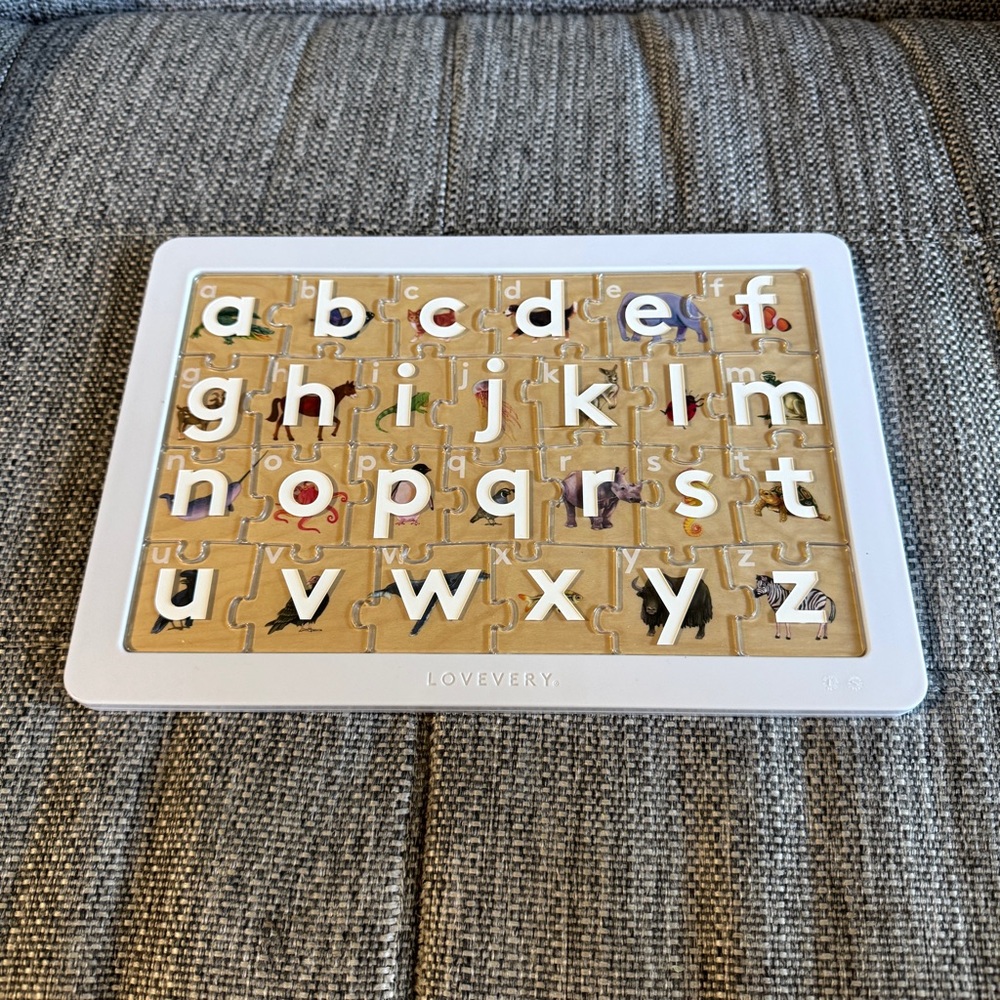 Lovevery Letter Sounds Animal Puzzle